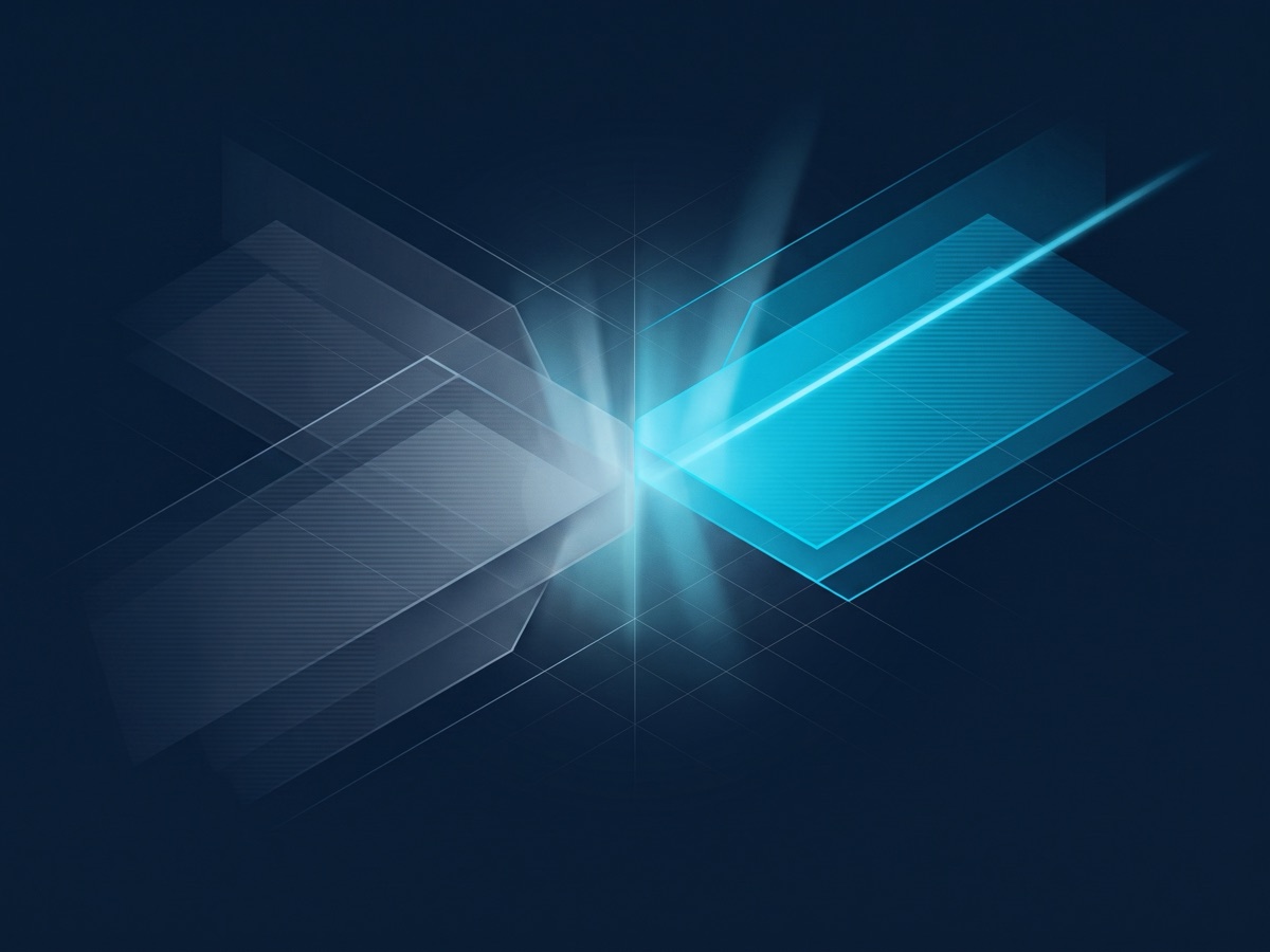 An abstract illustration of different visual treatments applied to the same underlying subject.